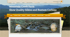 Desktop Screenshot of mtcreekfarm.com